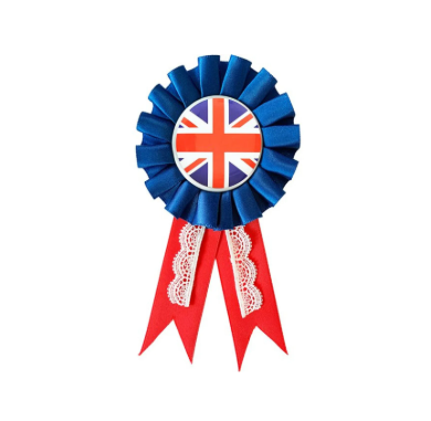 Union Jack Rosette