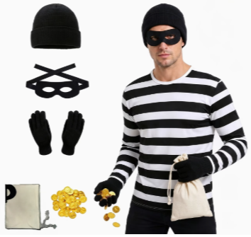 Men"s robber costume