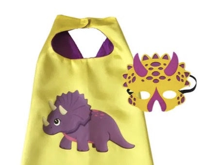 Dinosaur Cape & Mask Sets