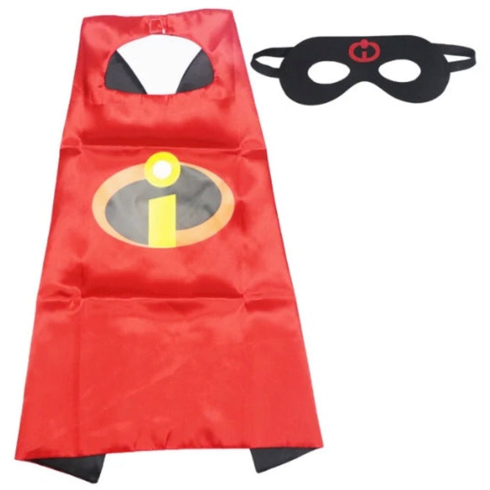 The Incredibles superhero cape & mask set
