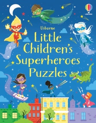 Little Children’s Superhero Puzzles