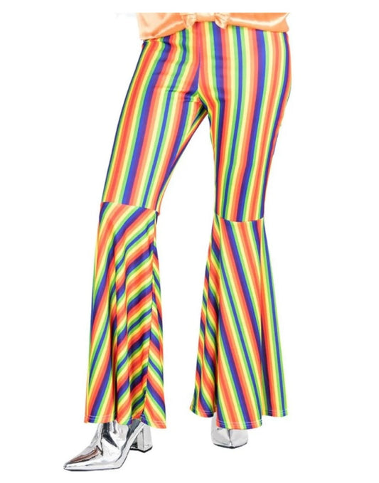 1970's Striped Flares