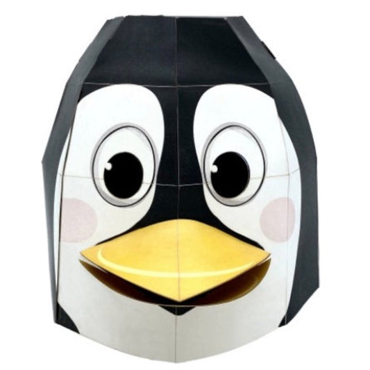 Penguin 3D Mask Card Craft Kit