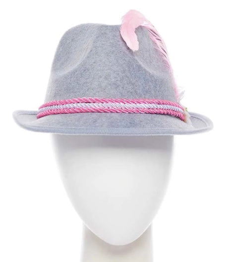 Oktoberfest Pink Fedora Hat