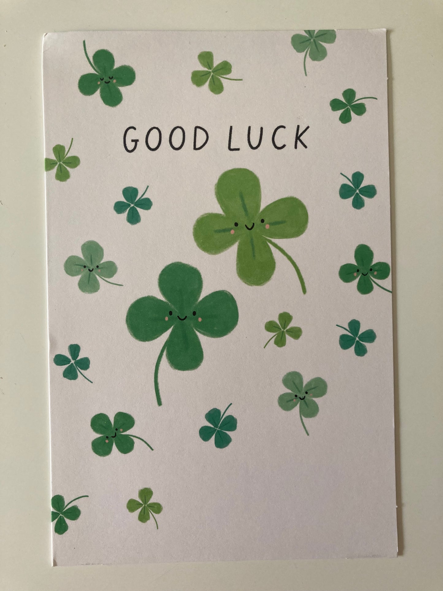 Good Luck Greeting Card