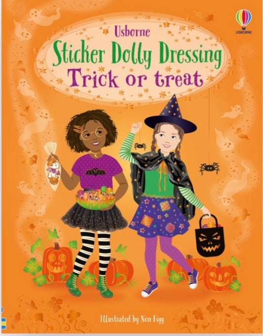 Trick or Treat Sticker Dolly