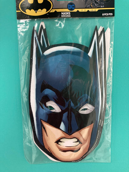 Batman Cardboard Masks (pack of 8)