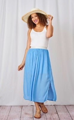 Clemmie Skirt, Blue & Silver from Tigerlily Beach, Bahrain