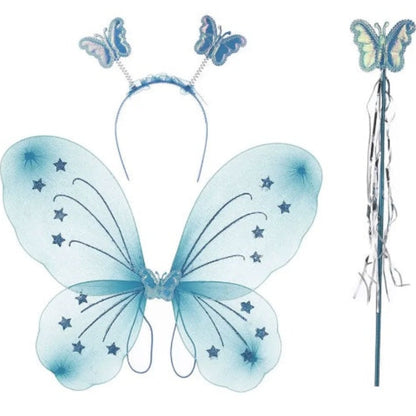 Fairy accessory set, blue