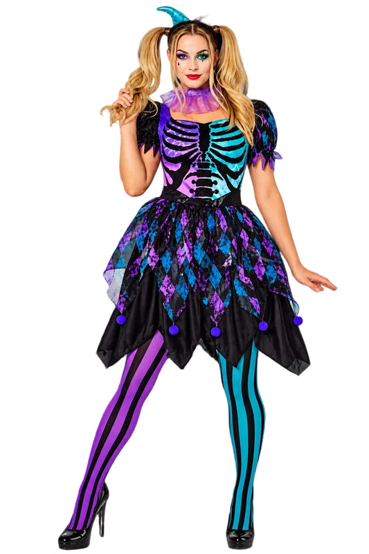 Haunted Harlequin Lady