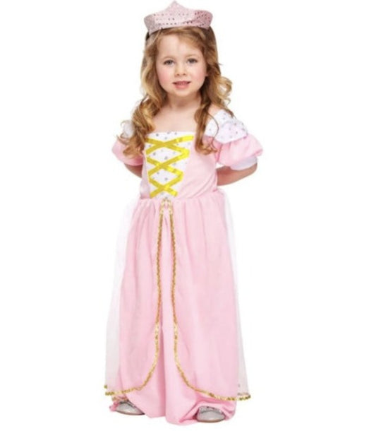 Pink Princess Dress, age 2-3 years
