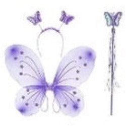 Fairy accessory set, purple
