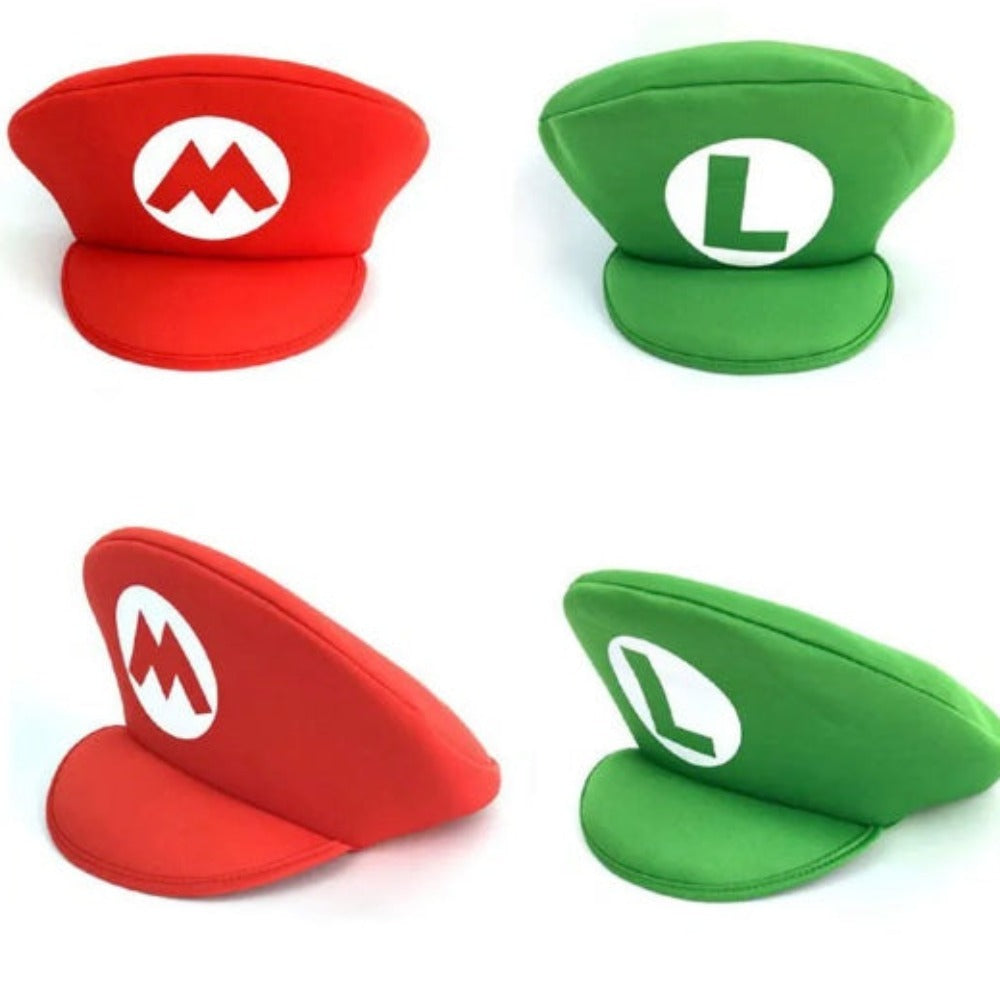 Super Mario & Luigi Hats