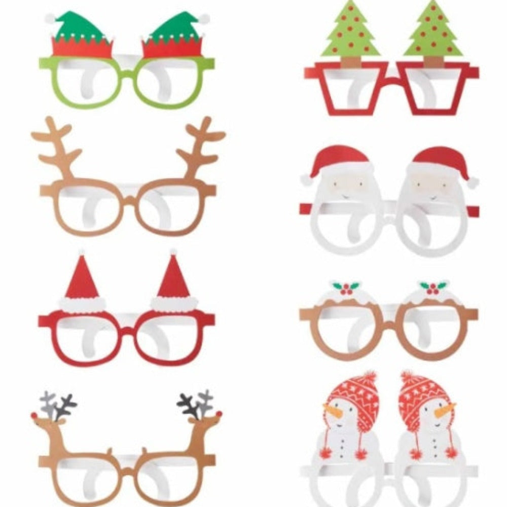 Novelty Christmas Glasses