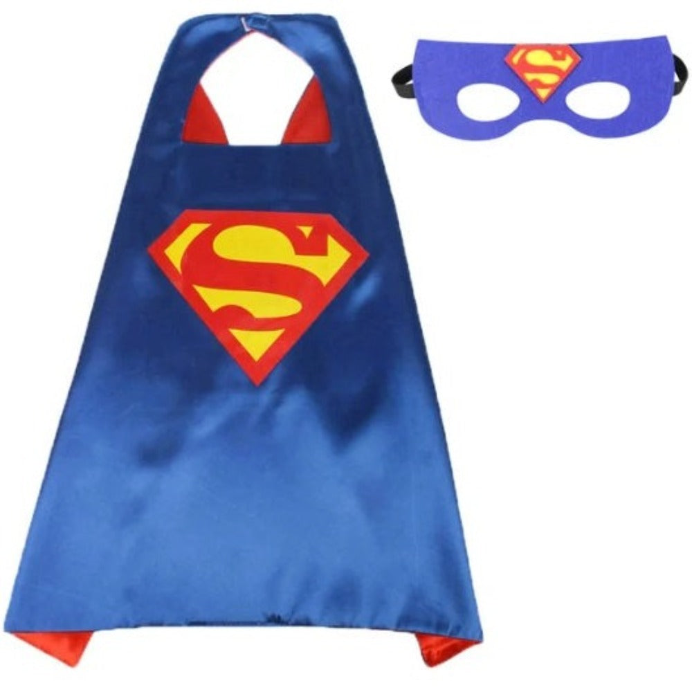 Superman Cape & Mask, various colours