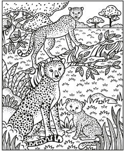 Animals_Magic_Painting_Book_cheetah_page