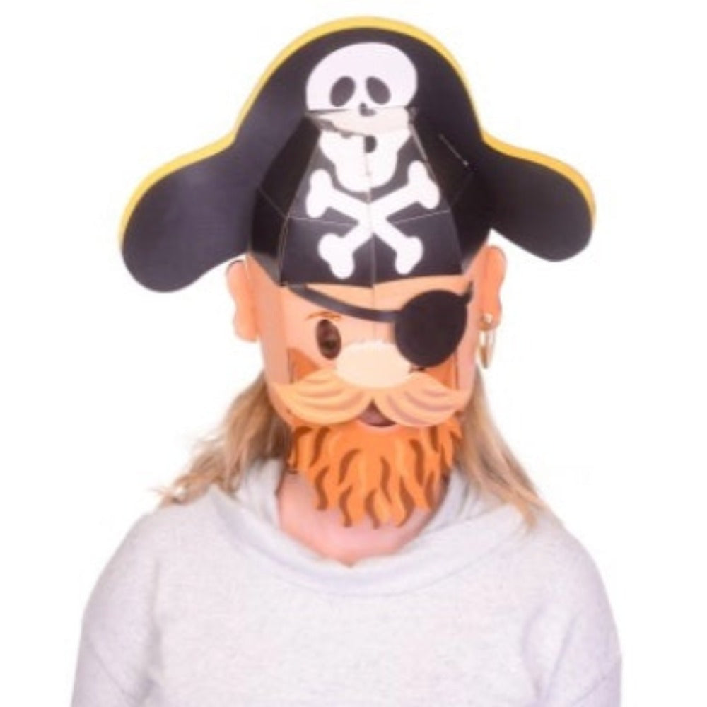 Pirate 3D Mask Card Craft Kit