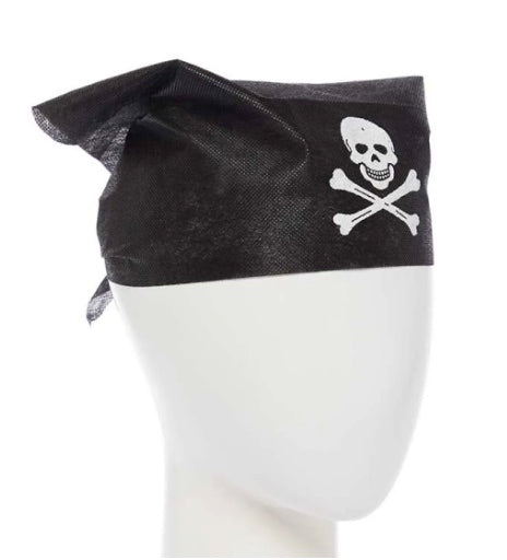 Black Pirate Bandana (adults)