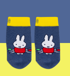 Blue Miffy Socks - 1 pair