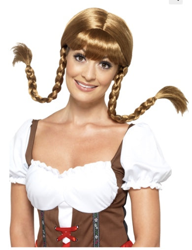 Brown Bavarian Wig