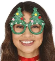 Christmas Tree Glasses