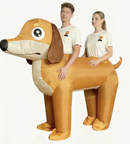 Couple Inflatable Slinky Dog