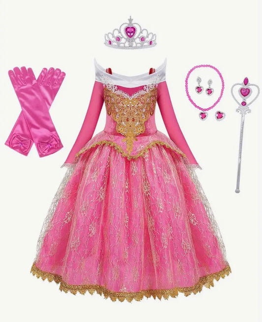 Sleeping Beauty Dress & Accessories