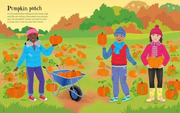 Trick or Treat Sticker Dolly