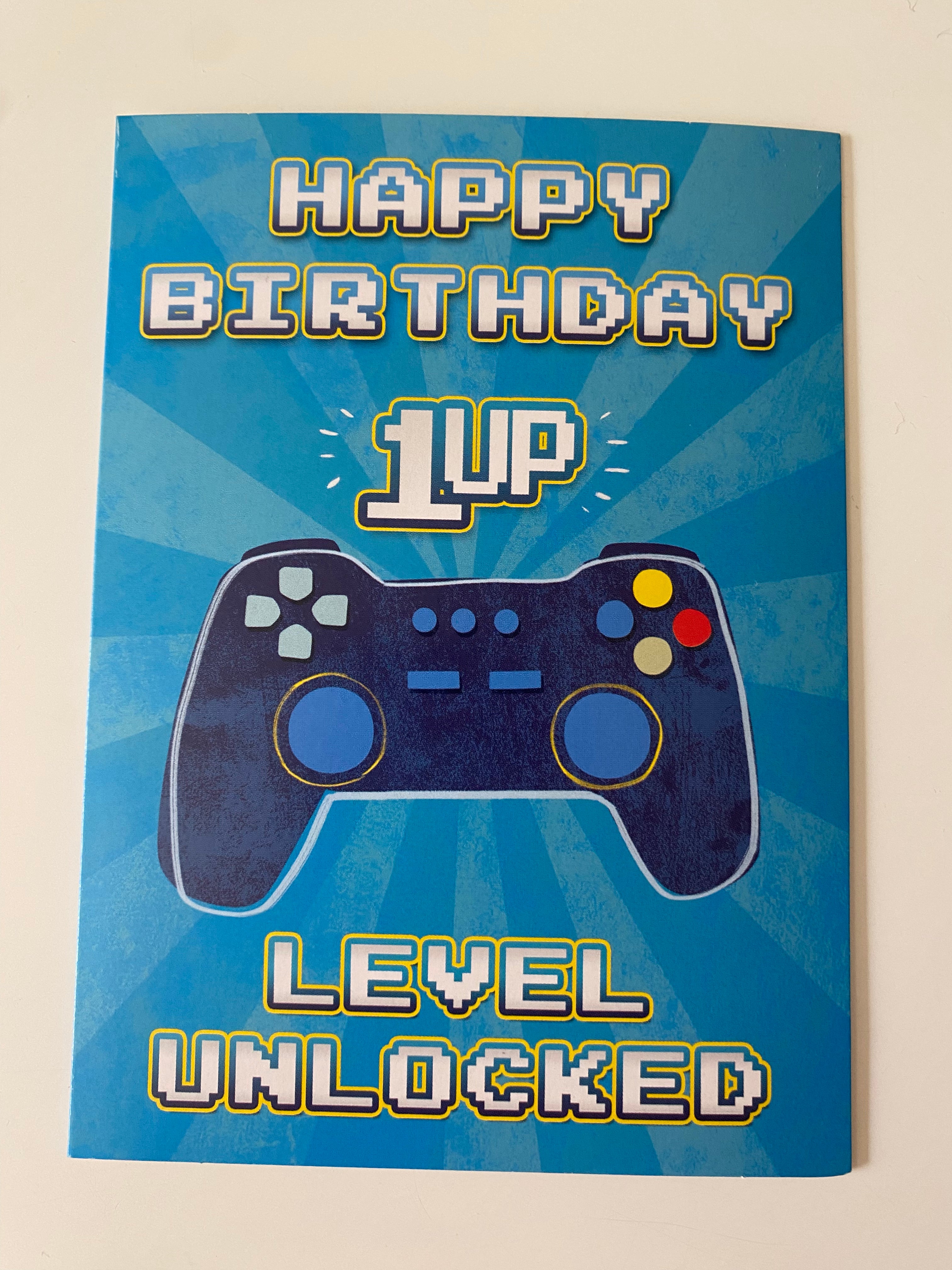 Happy 13th Birthday Card For Grandson - Gaming Theme With Controller & Headset Design, Lovely Verse Inside