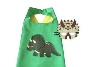 Dinosaur Cape & Mask Sets