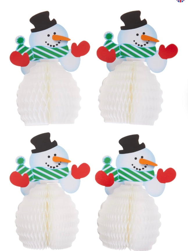 Snowman Honeycomb