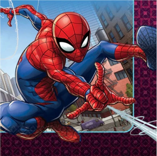 Spiderman Napkins (pack of 16)