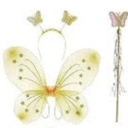Fairy accessory set, yellow