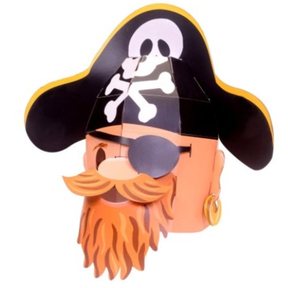 Pirate 3D Mask Card Craft Kit