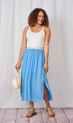 Clemmie Skirt, Blue & Silver from Tigerlily Beach, Bahrain