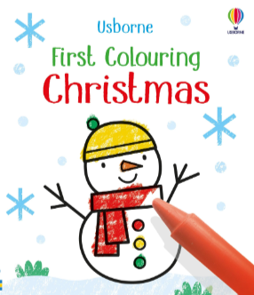 First Colouring Christmas Book