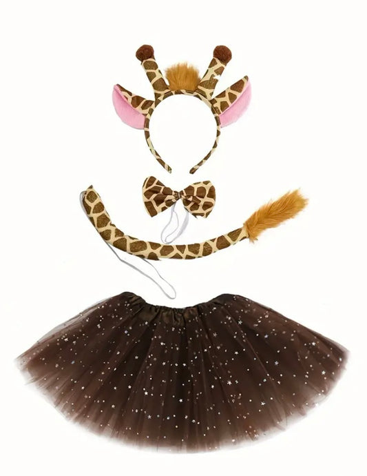 Giraffe Accessory & Tutu Set