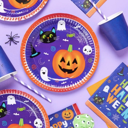 Halloween Friends Plates