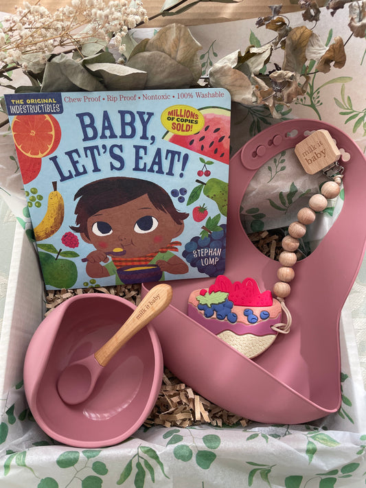 SALE! Baby Mealtime Gift Box - Acai