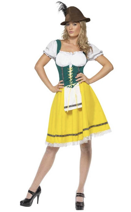 Oktoberfest Yellow Dress