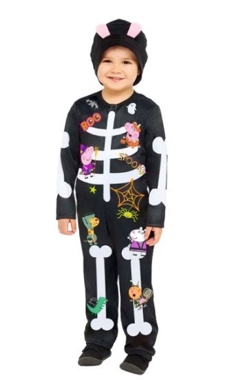 Peppa Pig Skeleton Costume