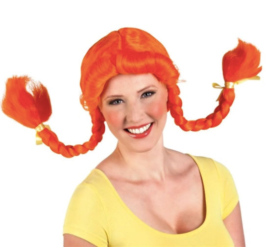 Pippi Longstocking Wig