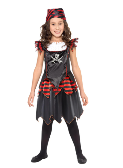 Pirate Skull & Crossbones Girl