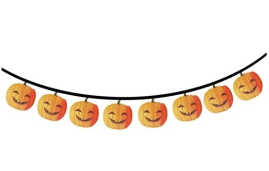 Pumpkin Paper Garland