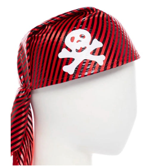 Red & White Pirate Bandana