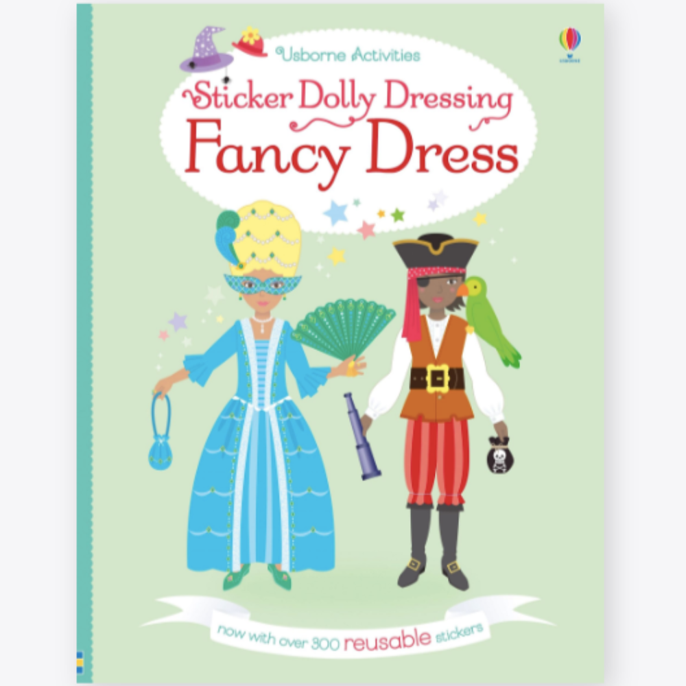 Sticker Dolly Dressing Fancy Dress Book by Usborne