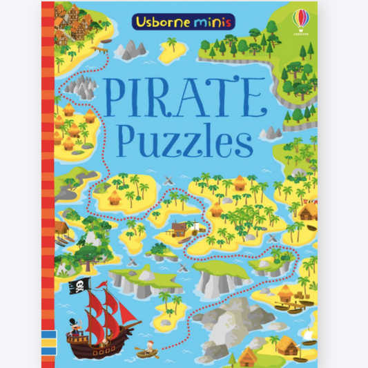 Mini Pirate Puzzles Book