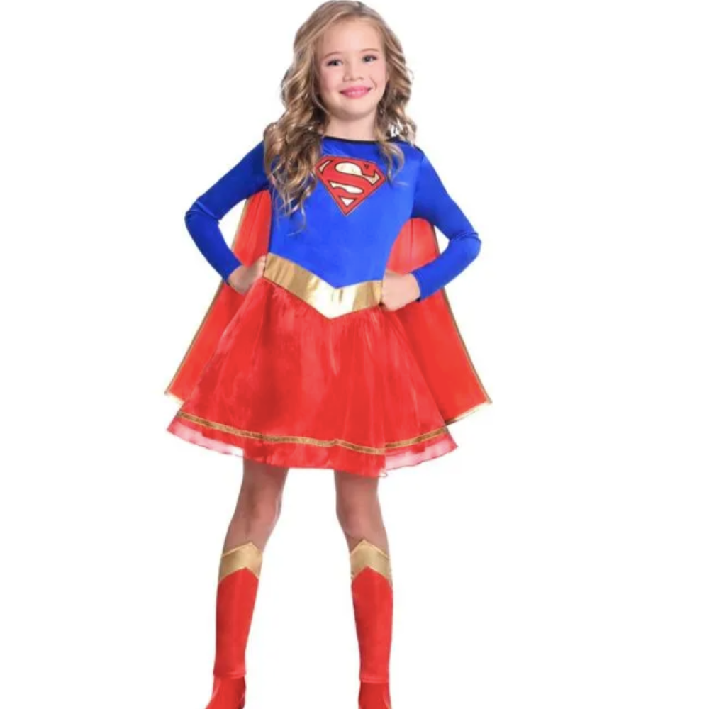 Supergirl costume from The Dressing Up Box