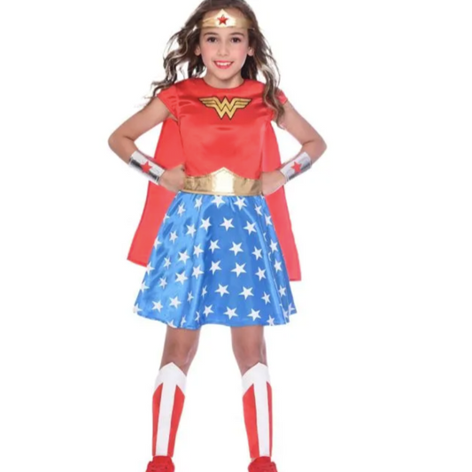 Wonder Woman Girl's Costume from The Dressing Up Box