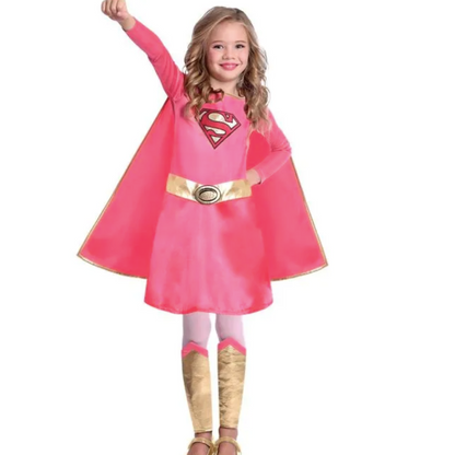 Pink Supergirl Costume from The Dressing Up Box